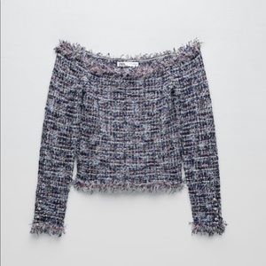 Zara Cropped Multicolor | Size: M | Brand New with tag